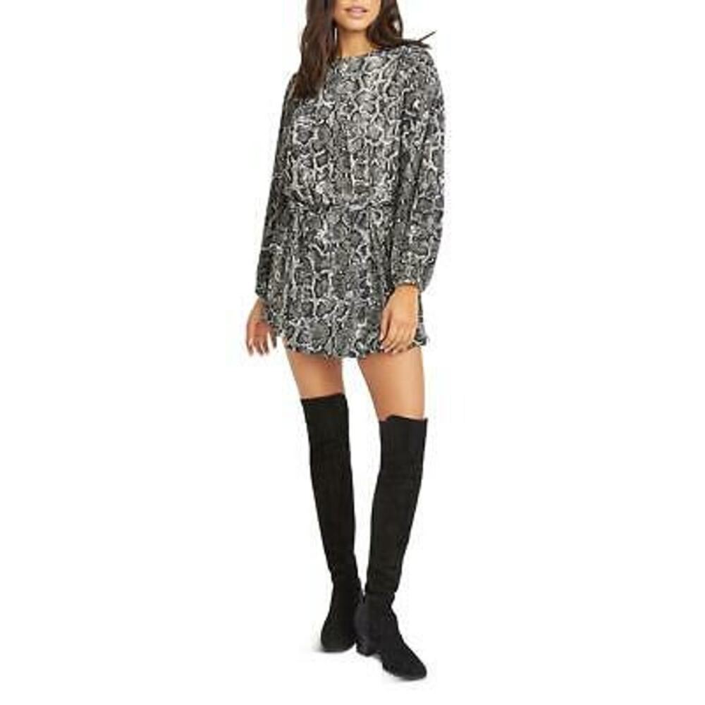 NWT Show Me Your Mumu Viper Snakeskin Mini Dress - Small